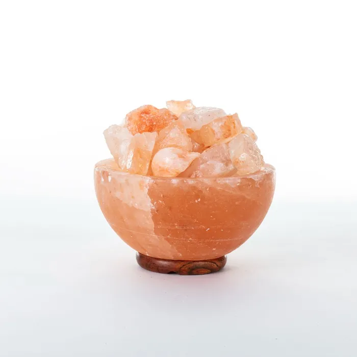 Earrings Salt Lamp Salt Rock Bowl Lamp