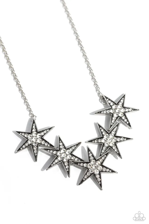 Rockstar Ready White Paparazzi Accessories Rings