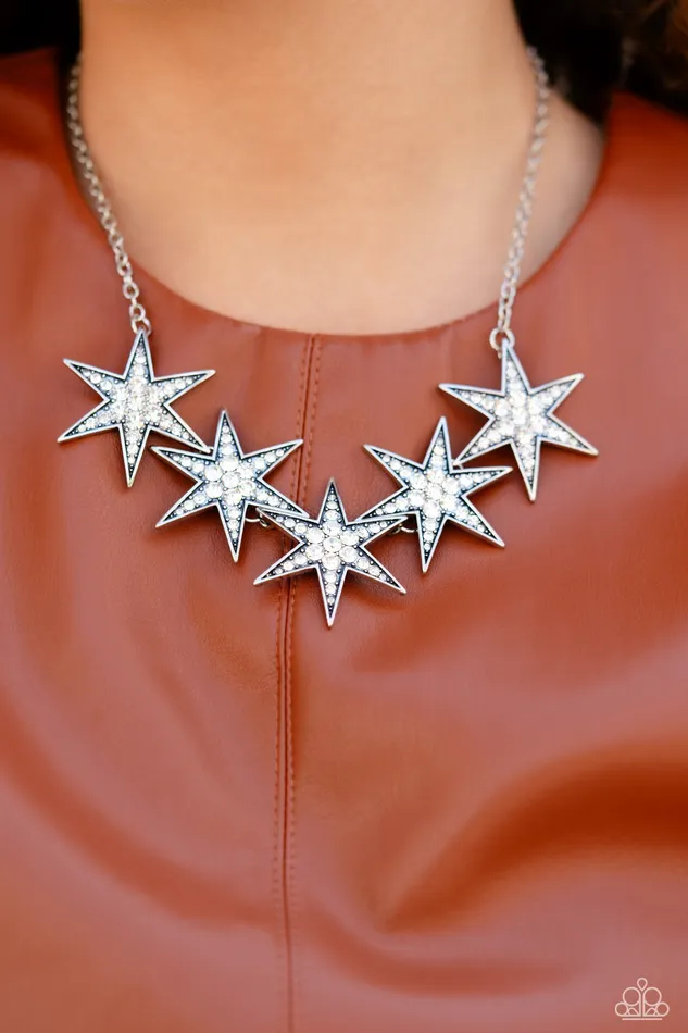 Rockstar Ready White Paparazzi Accessories Rings