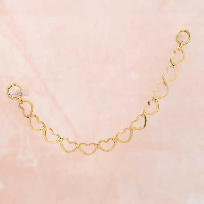 Barracuda Chain Attachment in Gold Hialeah Fine Jewelry Earrings