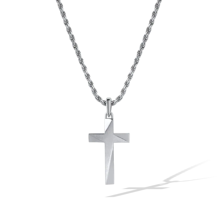 Necklaces Cross Sterling Silver Pendants