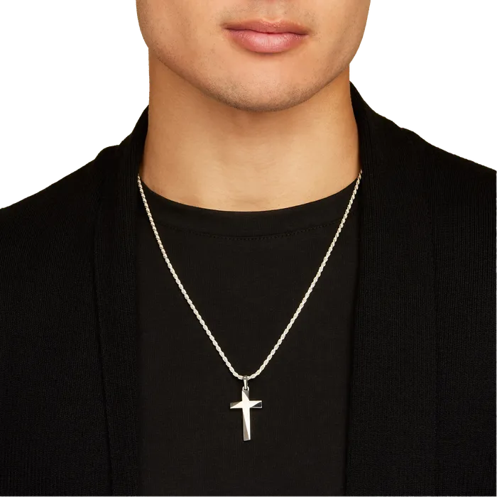 Necklaces Cross Sterling Silver Pendants