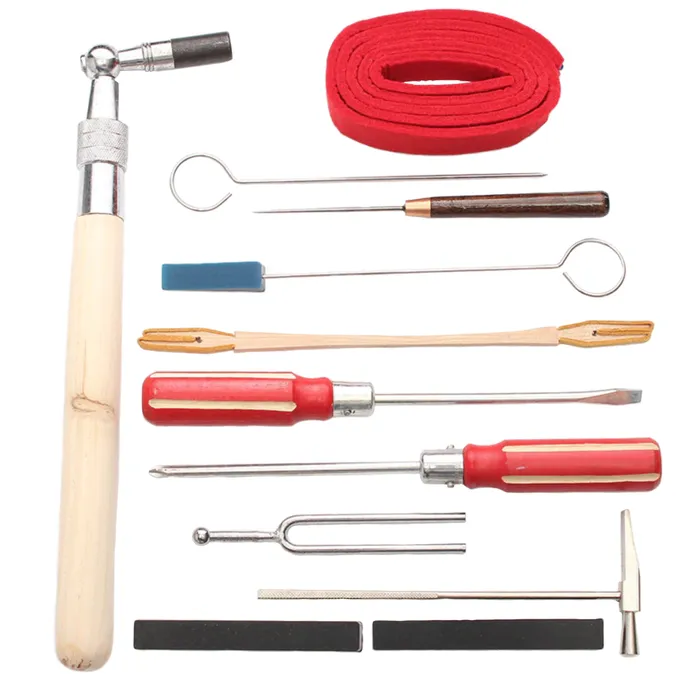 13Piece Piano Tuning Maintenance Set Haofang Outdoor Store Earrings