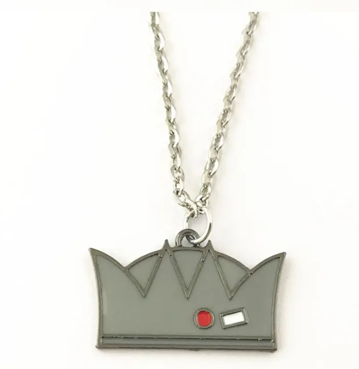 alice Necklaces AZ208 Silver Crown Necklace with FREE Earrings