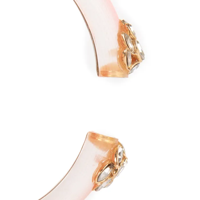 Bracelets PreOwned Alexis Bittar Lucite Crystal Hinged Bangle Alexis Bittar
