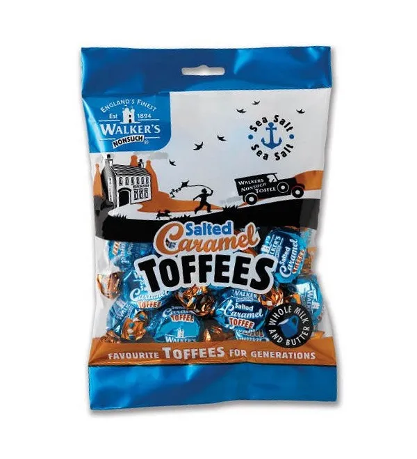 Earrings Ramsden International Walkers Salted Caramel Toffees 150g