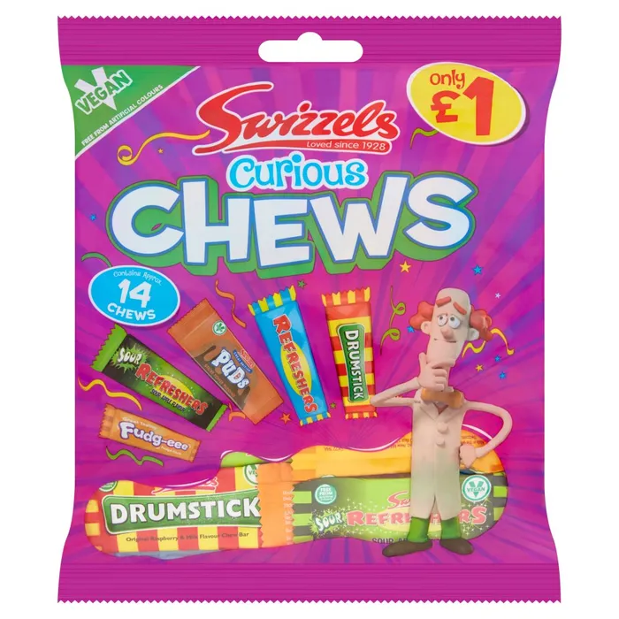 Earrings Swizzels Curious Chews 135g Ramsden International