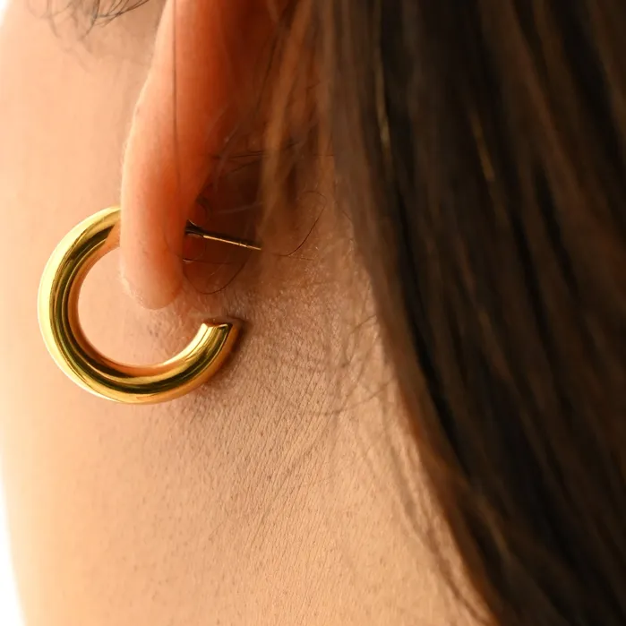 Jewelvers Earrings 18K GoldFilled Small Hoop Earrings Jewelvers Earrings 18K GoldFilled Small Hoop Earrings