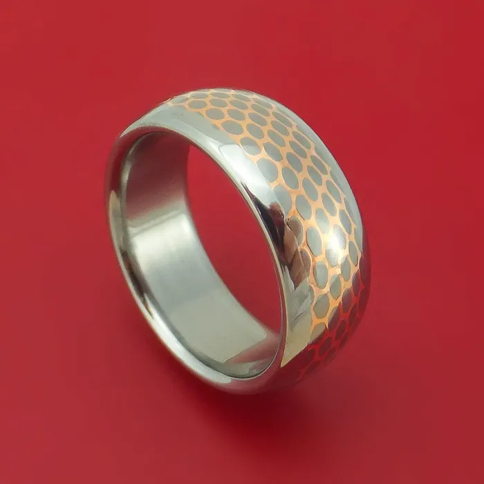 Lashbrook Rings Titanium and Superconductor Ring Custom Made TitaniumNiobium and Copper Band Lashbrook Rings Titanium and Superconductor Ring Custom Made TitaniumNiobium and Copper Band