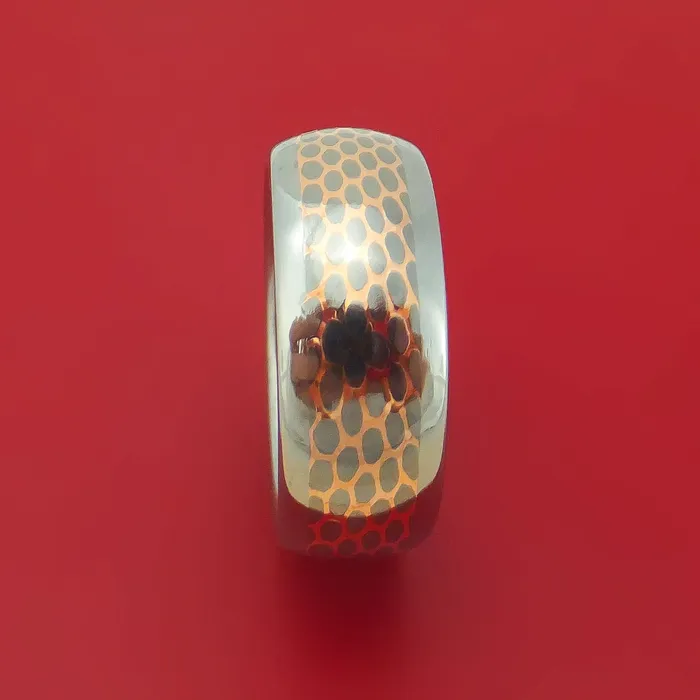 Lashbrook Rings Titanium and Superconductor Ring Custom Made TitaniumNiobium and Copper Band Lashbrook Rings Titanium and Superconductor Ring Custom Made TitaniumNiobium and Copper Band