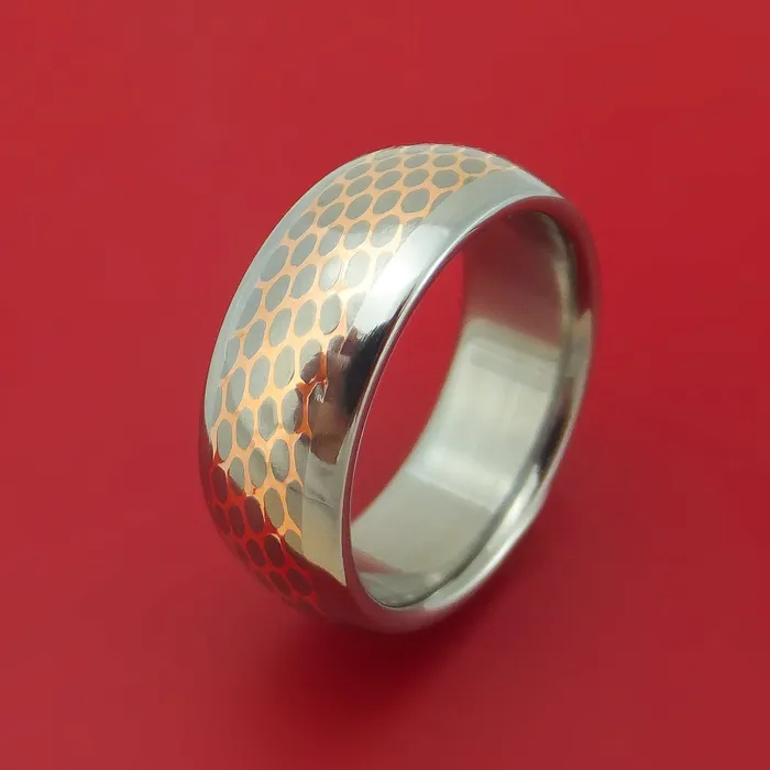 Lashbrook Rings Titanium and Superconductor Ring Custom Made TitaniumNiobium and Copper Band Lashbrook Rings Titanium and Superconductor Ring Custom Made TitaniumNiobium and Copper Band