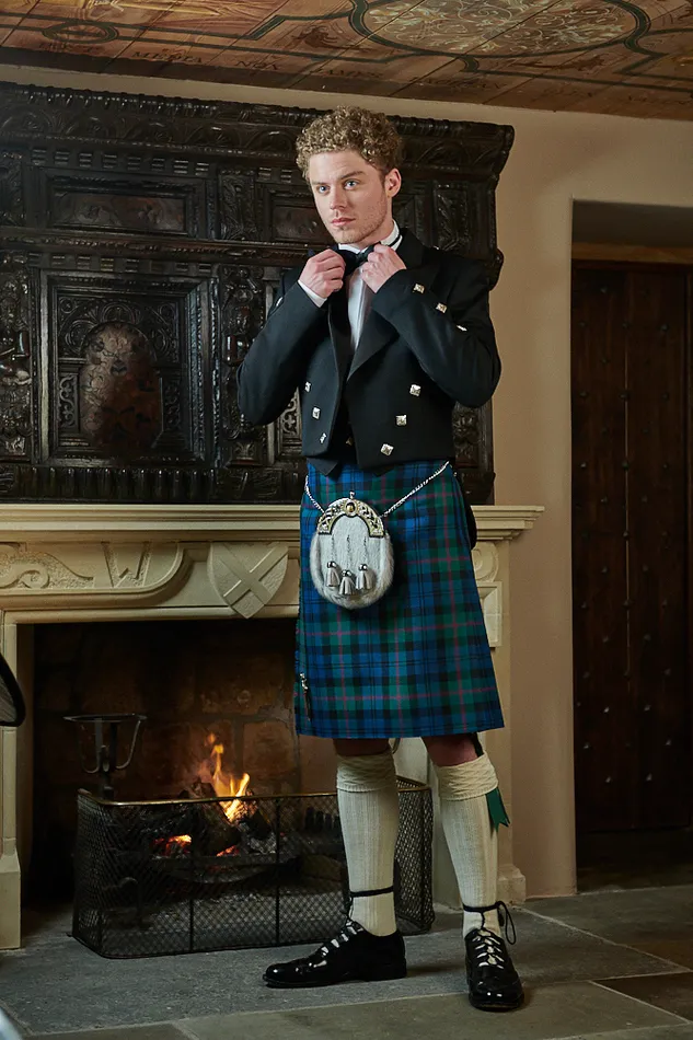 Scottish and Irish Store Earrings The Clan Chieftan Kilt Package