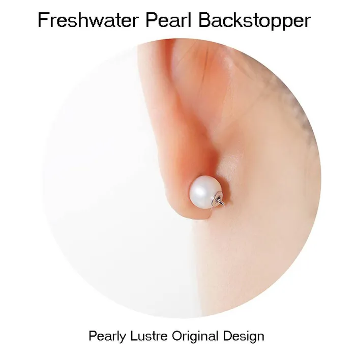 Top Grade Freshwater Pearl Set WS00125 X Collection Pearly Lustre Earrings
