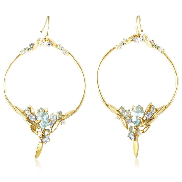 Alexis Bittar 18kt Yellow Gold Diamond Gem Marquise Earrings FN41E016 Alexis Bittar Earrings Alexis Bittar 18kt Yellow Gold Diamond Gem Marquise Earrings FN41E016 Alexis Bittar Earrings