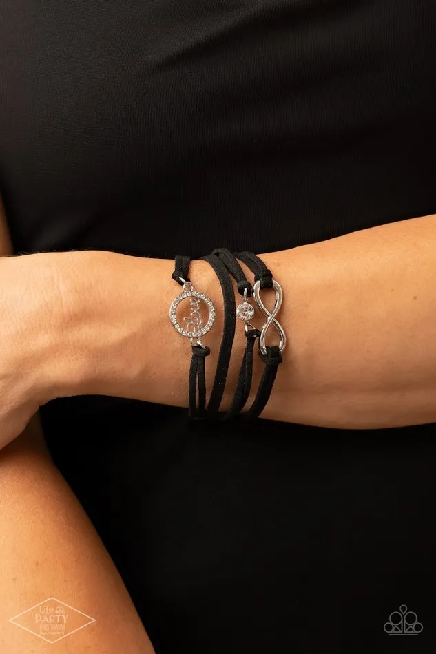 Bracelets Paparazzi Jewelry Paparazzi Bracelet I Will Always Love You Black