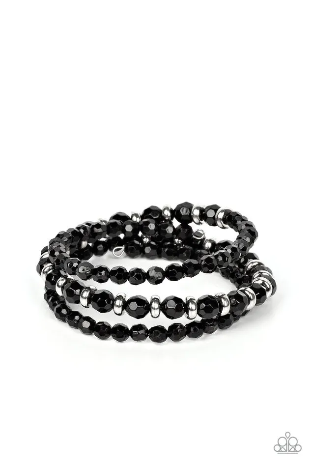 Bracelets Paparazzi Jewelry Paparazzi Bracelet Its a Vibe Black Bracelets Paparazzi Jewelry Paparazzi Bracelet Its a Vibe Black