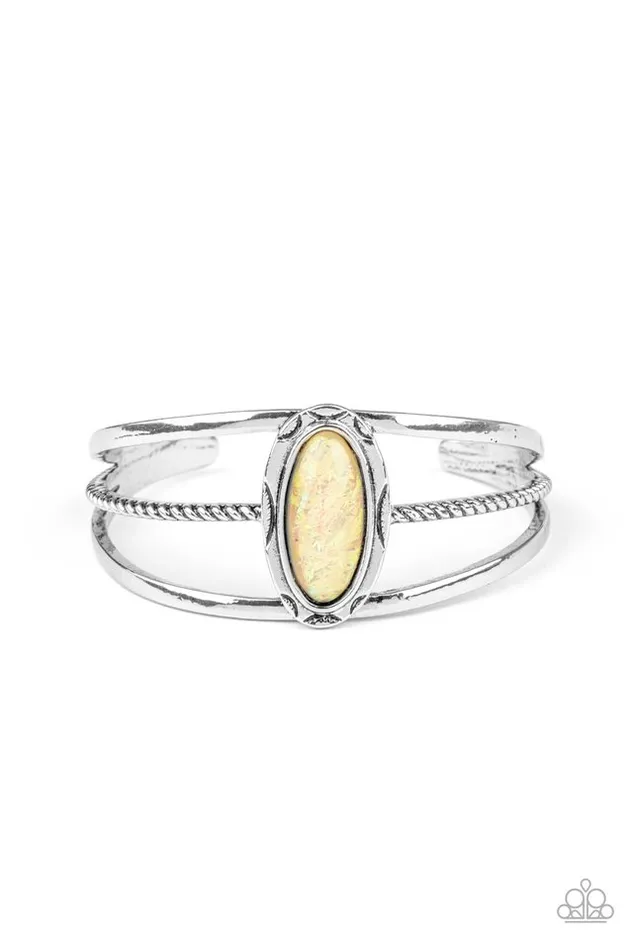 Bracelets Paparazzi Jewelry Paparazzi Bracelet Stone Sahara Yellow Bracelets Paparazzi Jewelry Paparazzi Bracelet Stone Sahara Yellow