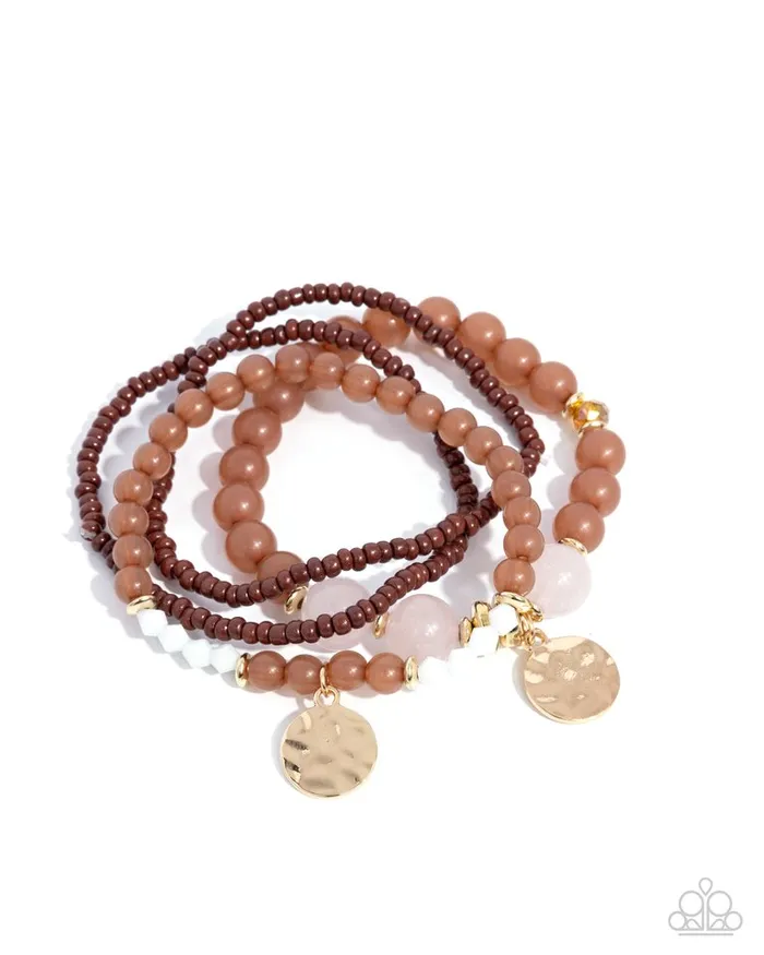 Bracelets Paparazzi Jewelry Paparazzi Bracelet Superior Stack Brown Bracelets Paparazzi Jewelry Paparazzi Bracelet Superior Stack Brown