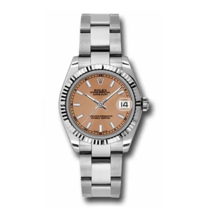 Bracelets Rolex Rolex Datejust 31mm Ref 1782740027 Pink Dial Stainless Steel Oyster Bracelet Womens Watch Bracelets Rolex Rolex Datejust 31mm Ref 1782740027 Pink Dial Stainless Steel Oyster Bracelet Womens Watch