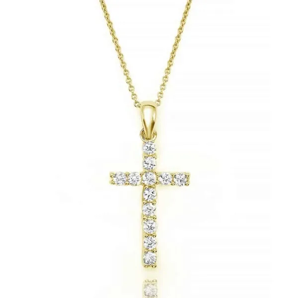 Diamond Source NYC Necklaces Gold Fashion Diamond Pendant PEN750