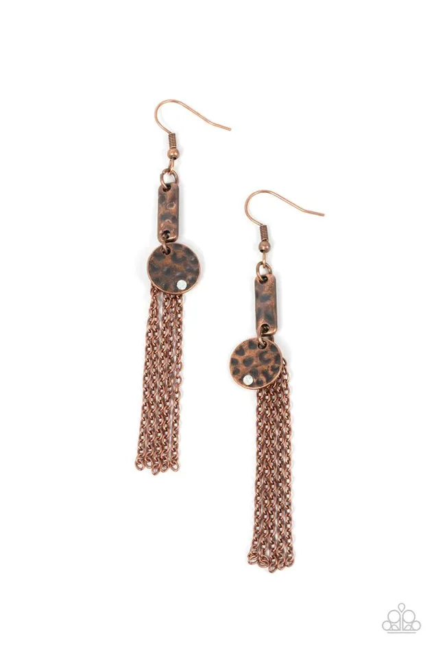 Earrings Paparazzi Earring Twinkle Twinkle Little Trinket Copper Paparazzi Jewelry Earrings Paparazzi Earring Twinkle Twinkle Little Trinket Copper Paparazzi Jewelry