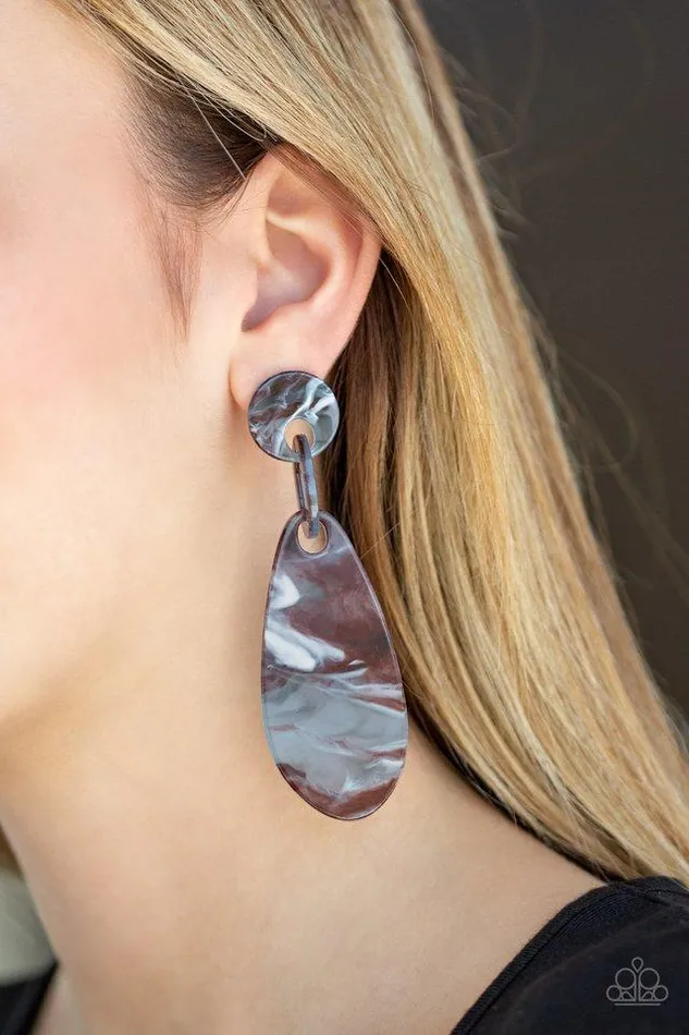 Earrings Paparazzi Jewelry Paparazzi Earring A HAUTE Commodity Brown