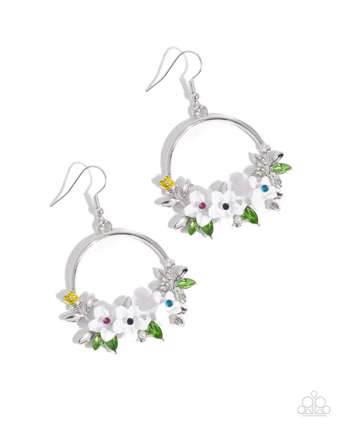 Earrings Paparazzi Jewelry Paparazzi Earring Fairy Freestyle White Earrings Paparazzi Jewelry Paparazzi Earring Fairy Freestyle White