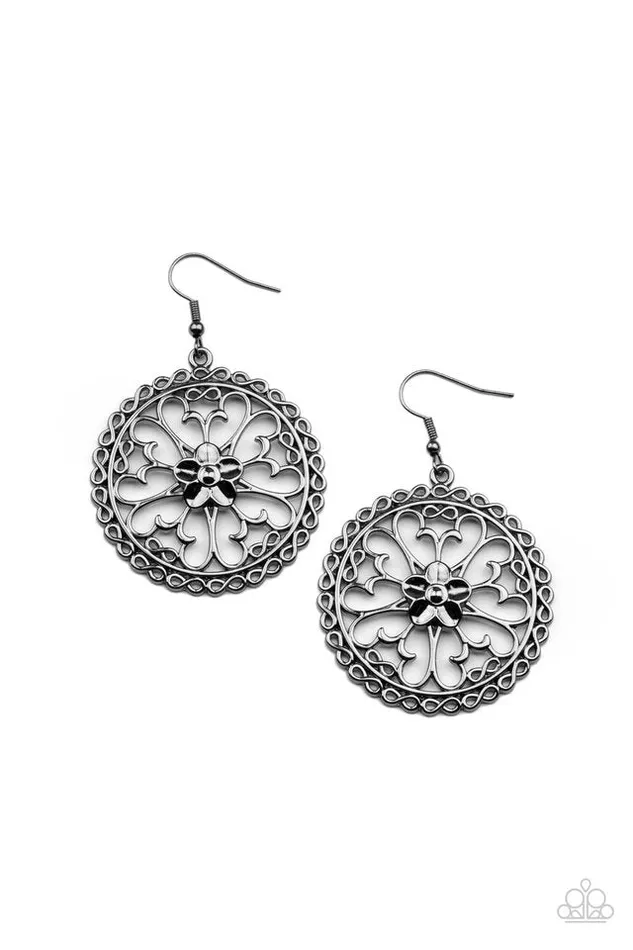 Earrings Paparazzi Jewelry Paparazzi Earring Floral Fortunes Black Earrings Paparazzi Jewelry Paparazzi Earring Floral Fortunes Black