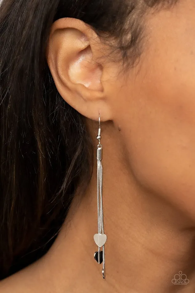 Earrings Paparazzi Jewelry Paparazzi Earring Higher Love Silver