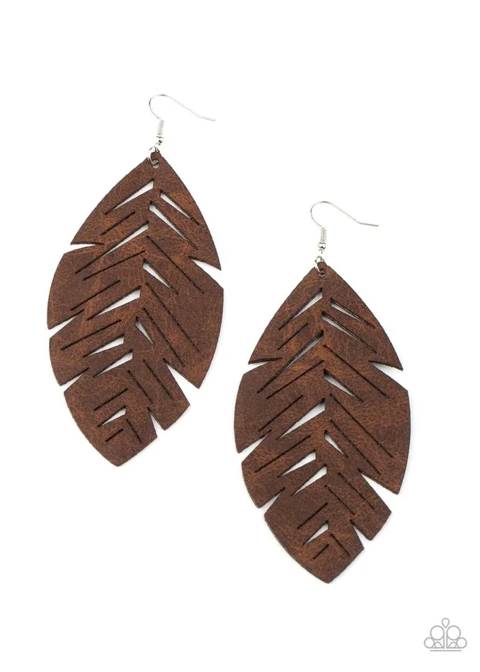 Earrings Paparazzi Jewelry Paparazzi Earring I Want To Fly Brown Earrings Paparazzi Jewelry Paparazzi Earring I Want To Fly Brown