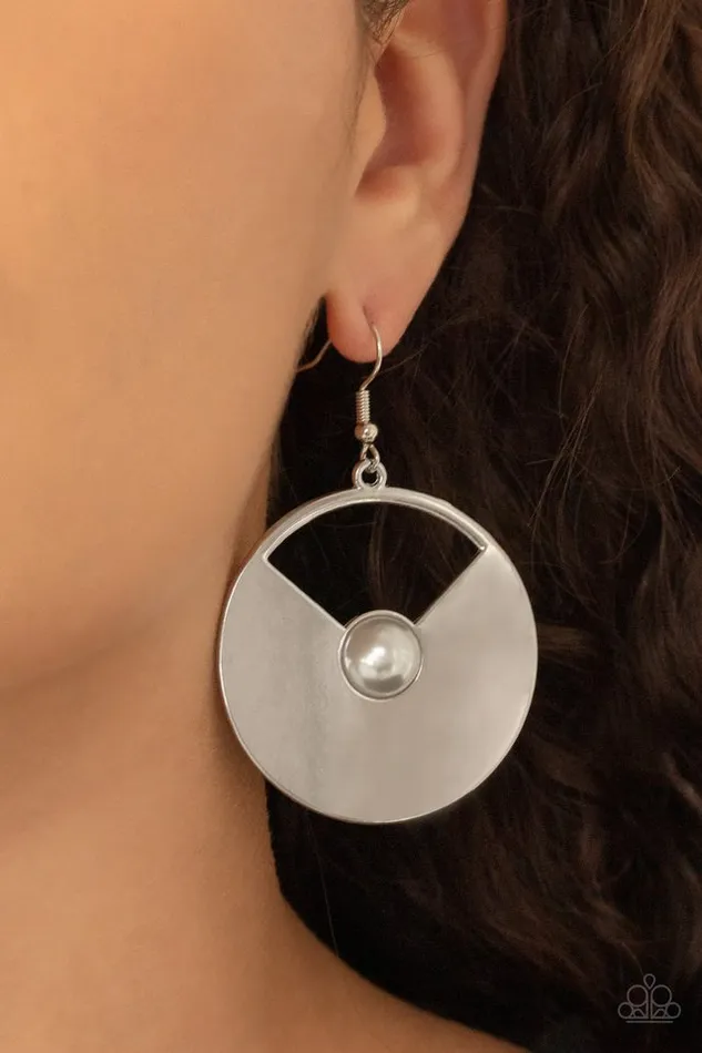 Earrings Paparazzi Jewelry Paparazzi Earring RecordBreaking Brilliance White