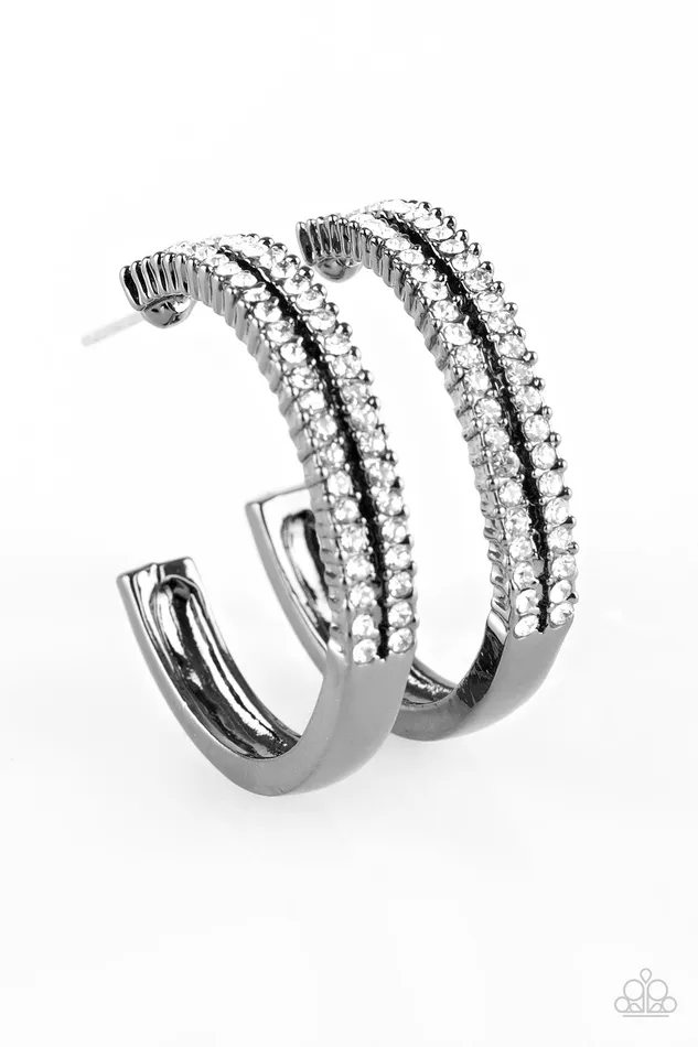 Earrings Paparazzi Jewelry Paparazzi Earring Slay Your Way Black