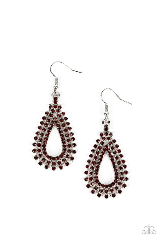 Earrings Paparazzi Jewelry Paparazzi Earring The Works Brown
