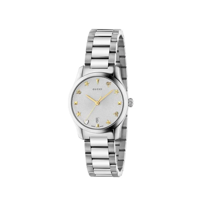 Gucci Bracelets Gucci GTimeless Stainless Steel Silver Guilloche 27mm Quartz Gucci Bracelets Gucci GTimeless Stainless Steel Silver Guilloche 27mm Quartz