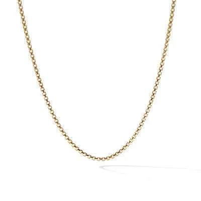 Necklaces David Yurman David Yurman 17mm Hollow Box Chain Necklace