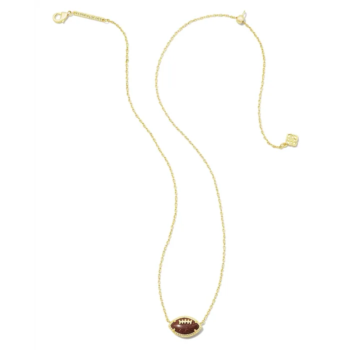 Necklaces Kendra Scott Kendra Scott Football Short Pendant Necklace in Gold