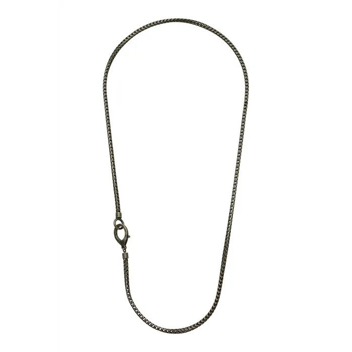 Necklaces Marco Dal Maso Marco Dal Maso Mesh Recycled Oxidized Sterling Silver Necklace Necklaces Marco Dal Maso Marco Dal Maso Mesh Recycled Oxidized Sterling Silver Necklace