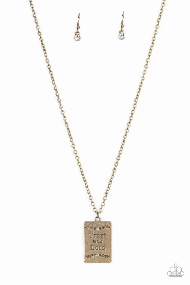 Necklaces Paparazzi Jewelry Paparazzi Necklace All About Trust Brass Necklaces Paparazzi Jewelry Paparazzi Necklace All About Trust Brass