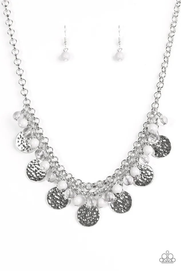 Necklaces Paparazzi Jewelry Paparazzi Necklace Beachfront Babe Silver