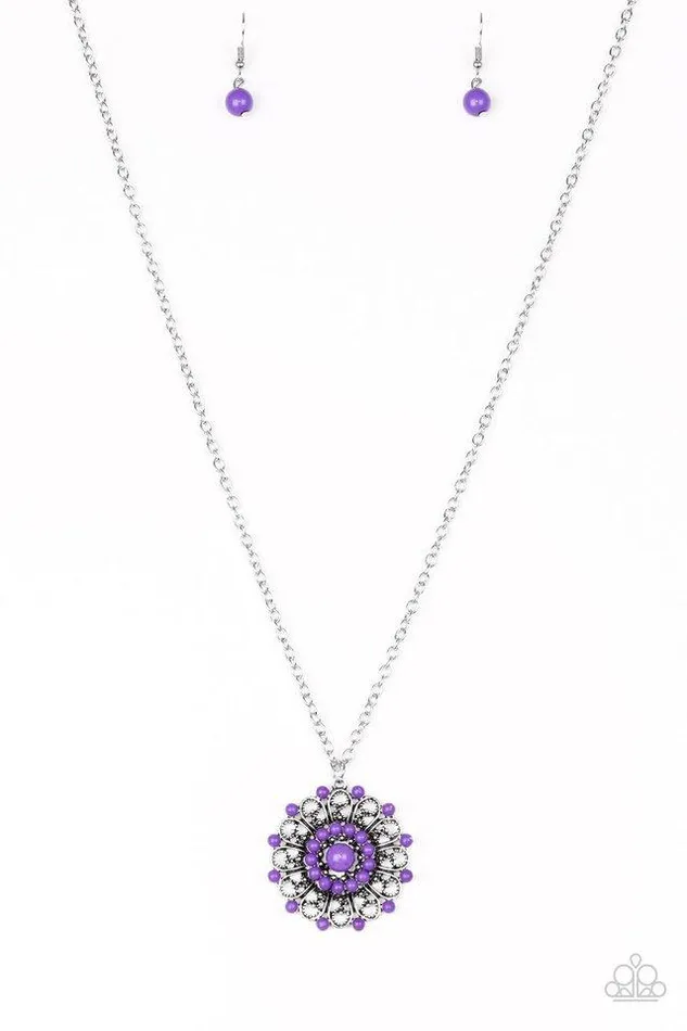 Necklaces Paparazzi Jewelry Paparazzi Necklace Boho Bonanza Purple