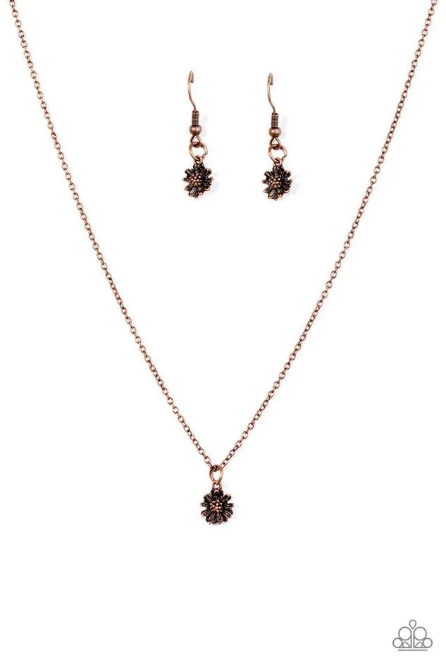 Necklaces Paparazzi Jewelry Paparazzi Necklace Carnation Coronation Copper