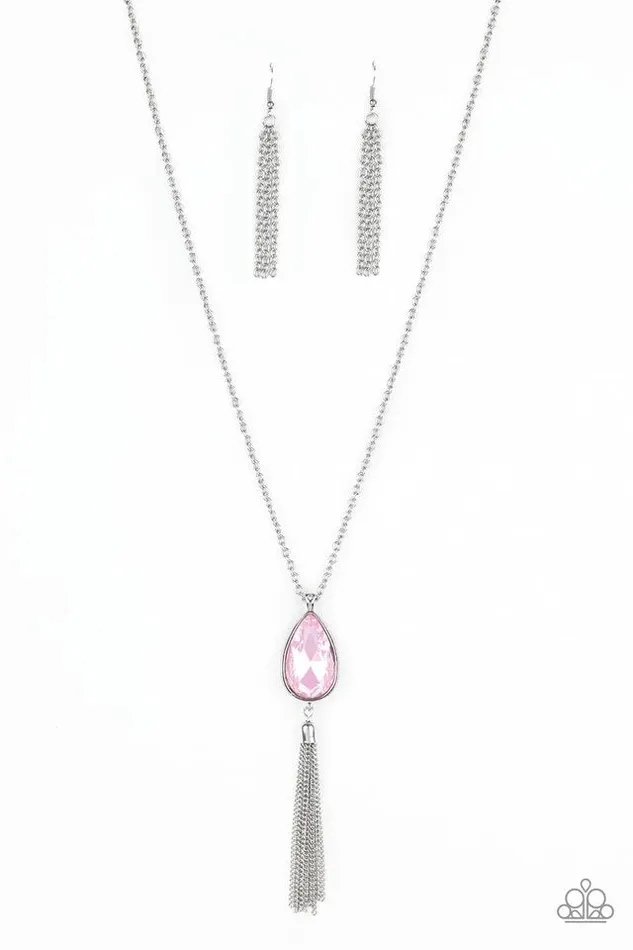Necklaces Paparazzi Jewelry Paparazzi Necklace Elite Shine Pink