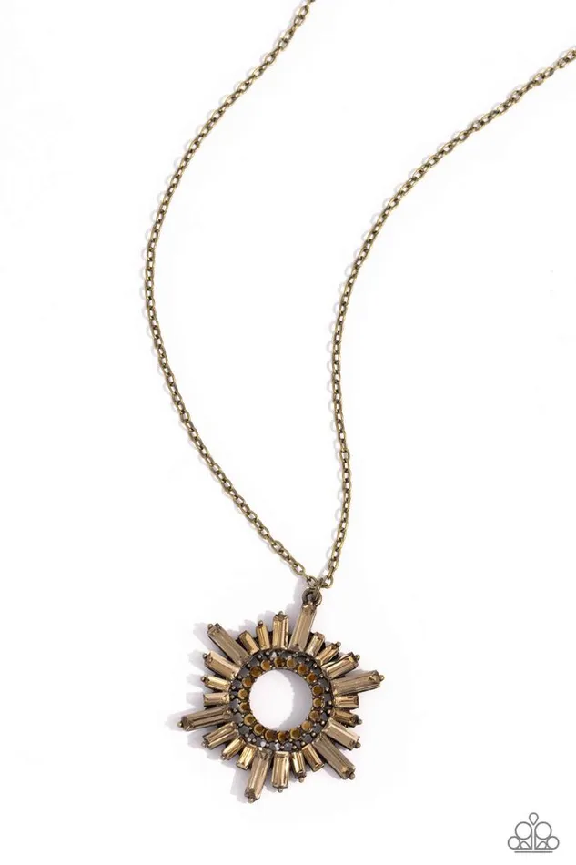 Necklaces Paparazzi Jewelry Paparazzi Necklace Enigmatic Edge Brass Necklaces Paparazzi Jewelry Paparazzi Necklace Enigmatic Edge Brass