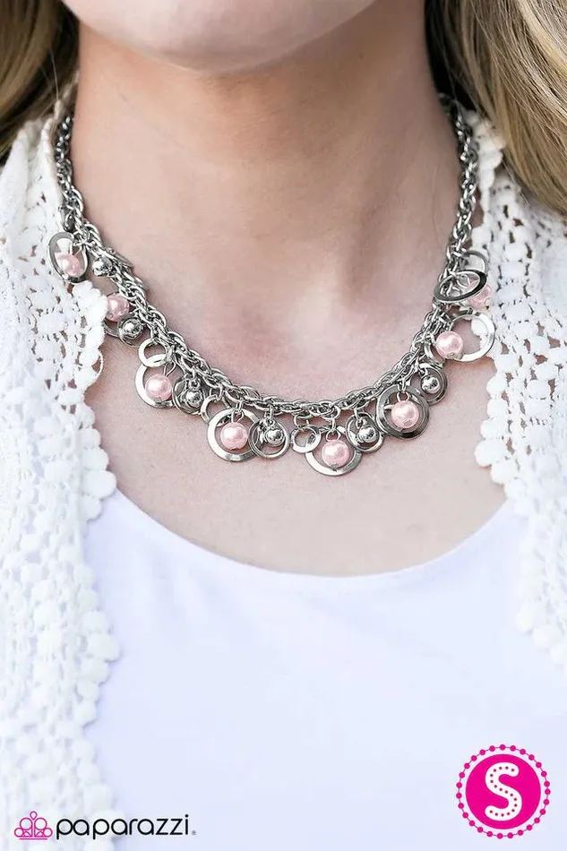 Necklaces Paparazzi Jewelry Paparazzi Necklace Galaxy Gala Pink