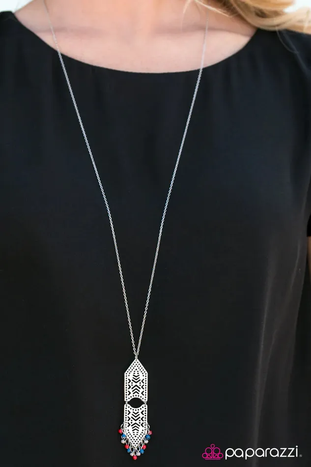 Necklaces Paparazzi Jewelry Paparazzi Necklace Go Your Own Way Multi