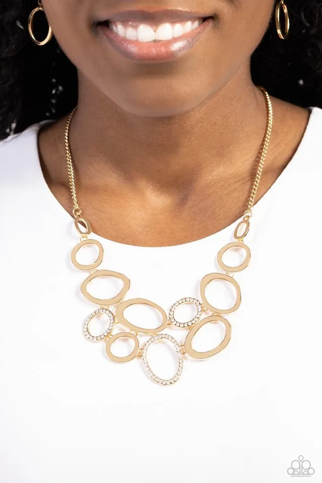 Necklaces Paparazzi Jewelry Paparazzi Necklace Limelight Lead Gold