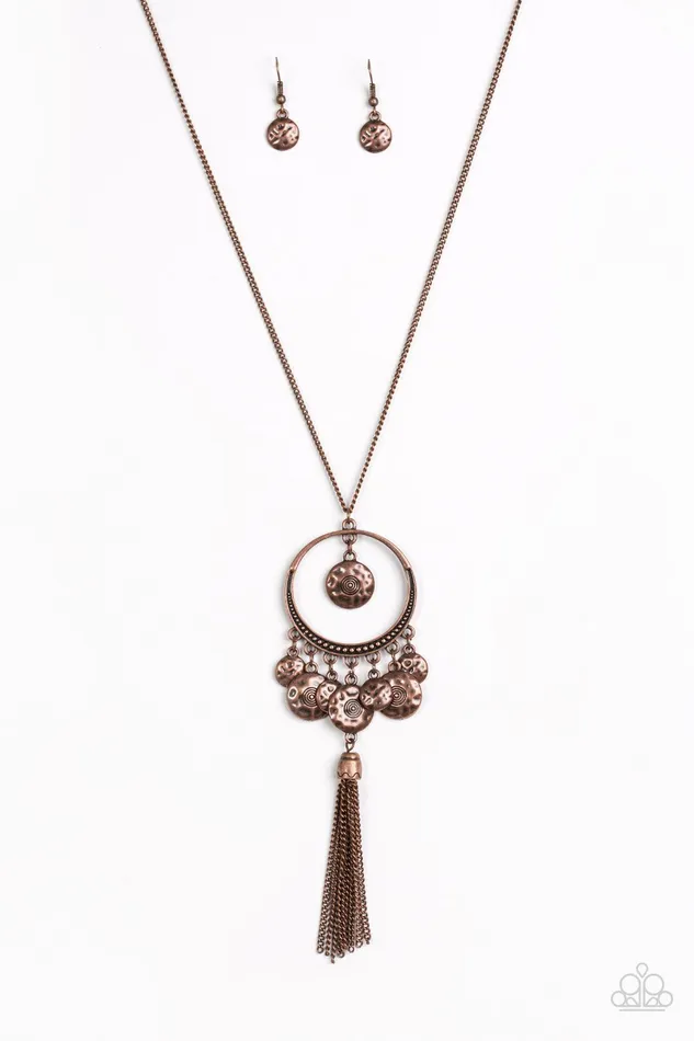 Necklaces Paparazzi Jewelry Paparazzi Necklace Never ZOO Much Copper