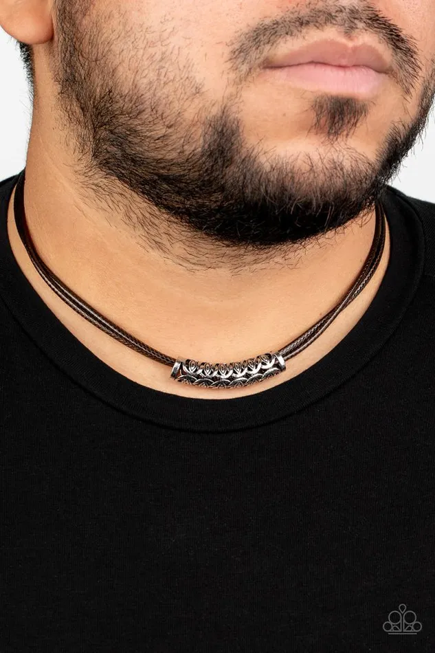 Necklaces Paparazzi Jewelry Paparazzi Necklace Ocean Rules Brown