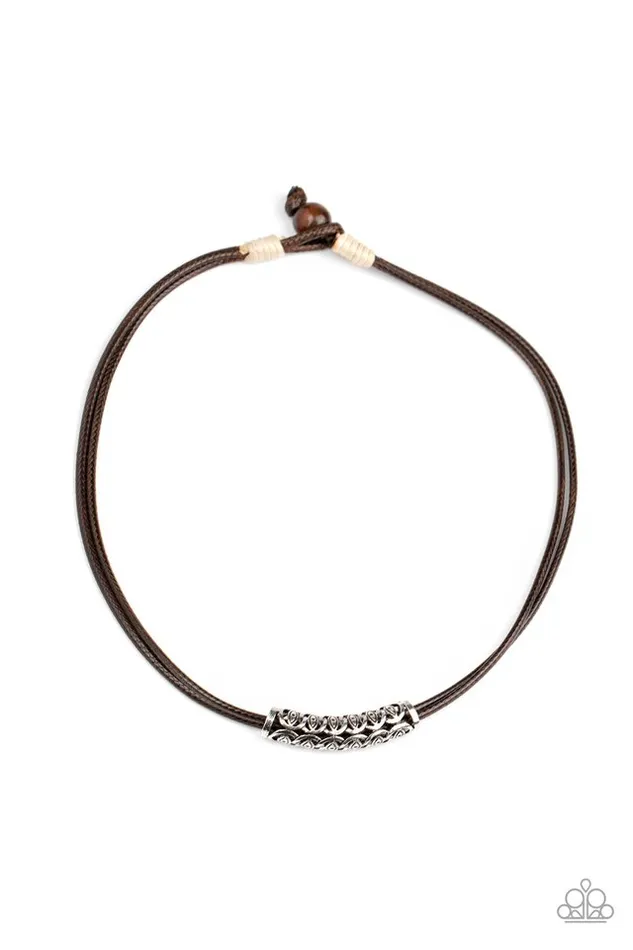 Necklaces Paparazzi Jewelry Paparazzi Necklace Ocean Rules Brown Necklaces Paparazzi Jewelry Paparazzi Necklace Ocean Rules Brown