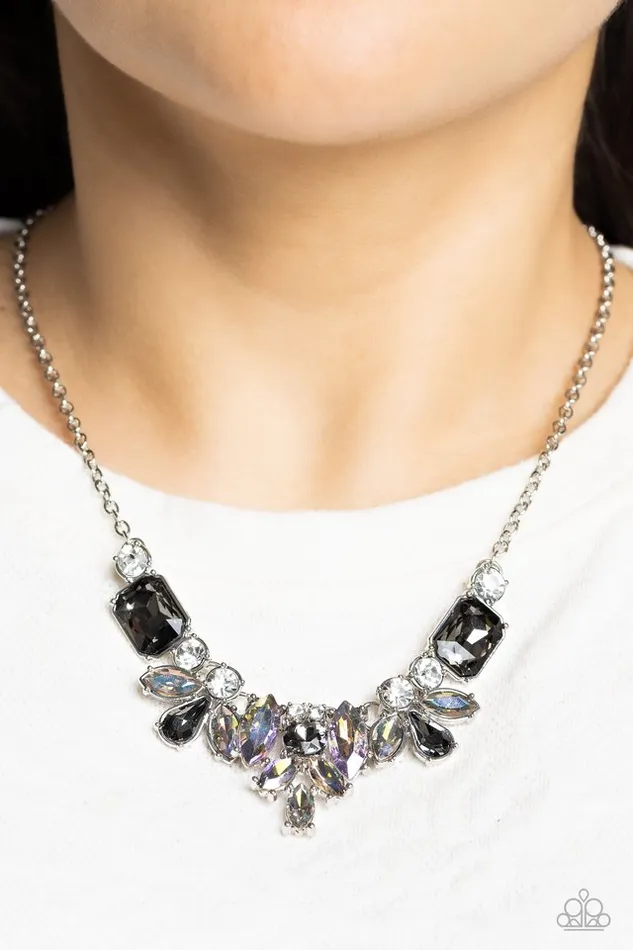 Necklaces Paparazzi Jewelry Paparazzi Necklace Prima Donna Dazzle Silver